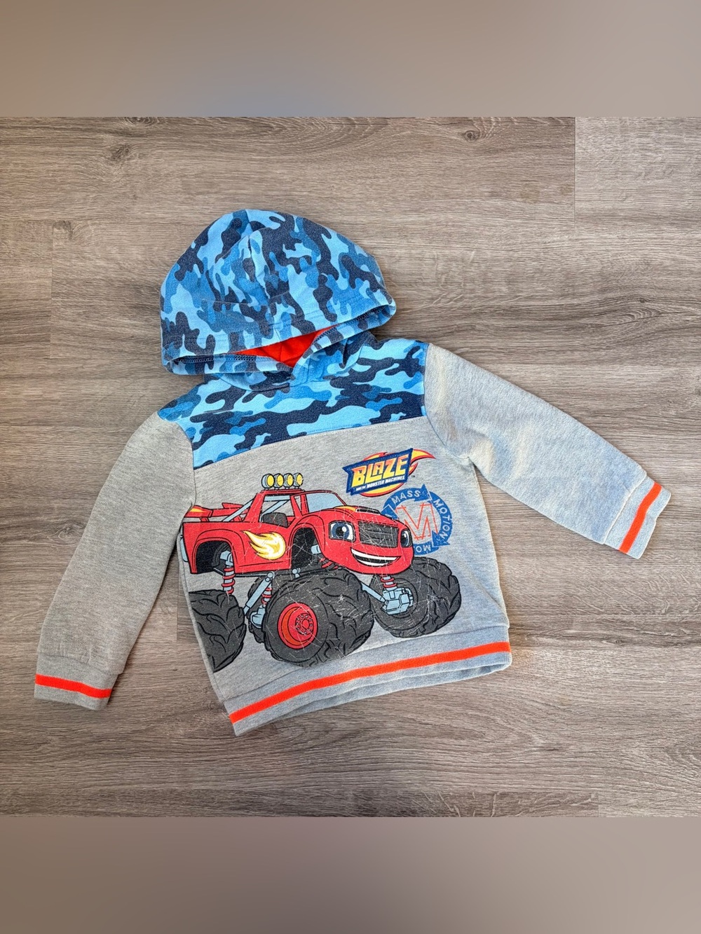 Nickelodeon Blaze and the Monster Machines toddler boys hoodie